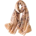 thumbnail image 1 of LAICAIW Silk Scarf 100% Mulberry Silk Fashion Scarves Long Lightweight Shawl Wrap u2026, 1 of 6