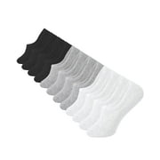 No Show Socks Womens, 6 Pairs Ankle Socks for Women Size 6-10