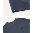 thumbnail image 4 of Jaanuu Holmes Everyday Scrub Top for Men — Classic Fit, V-Neck, 1 Pocket, Anti-Wrinkle, 4 of 6