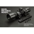 thumbnail image 3 of Trinity 4x32 Rifle Scope with Mount & Rings for Ruger 10/22 | Mil-Dot Optic Picatinny Rail Black, 3 of 11