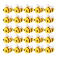 thumbnail image 1 of 25 piezas de adornos de abejas de fieltro de lana, encantadoras manualidades de abejas para hacer tú mismo, ropa, sombreros y accesorios., 1 of 7