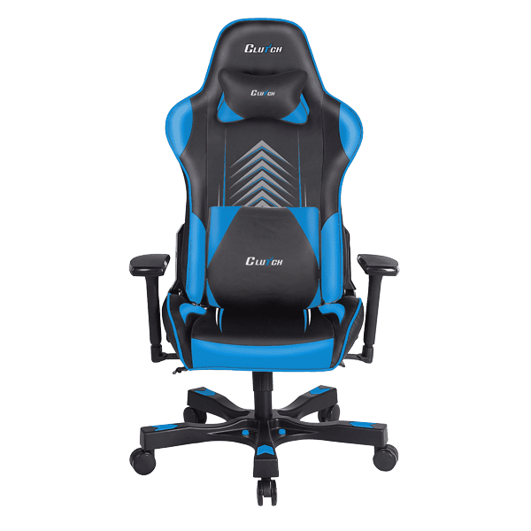 Clutch Chairz Premium chair, Black & Blue 1pack