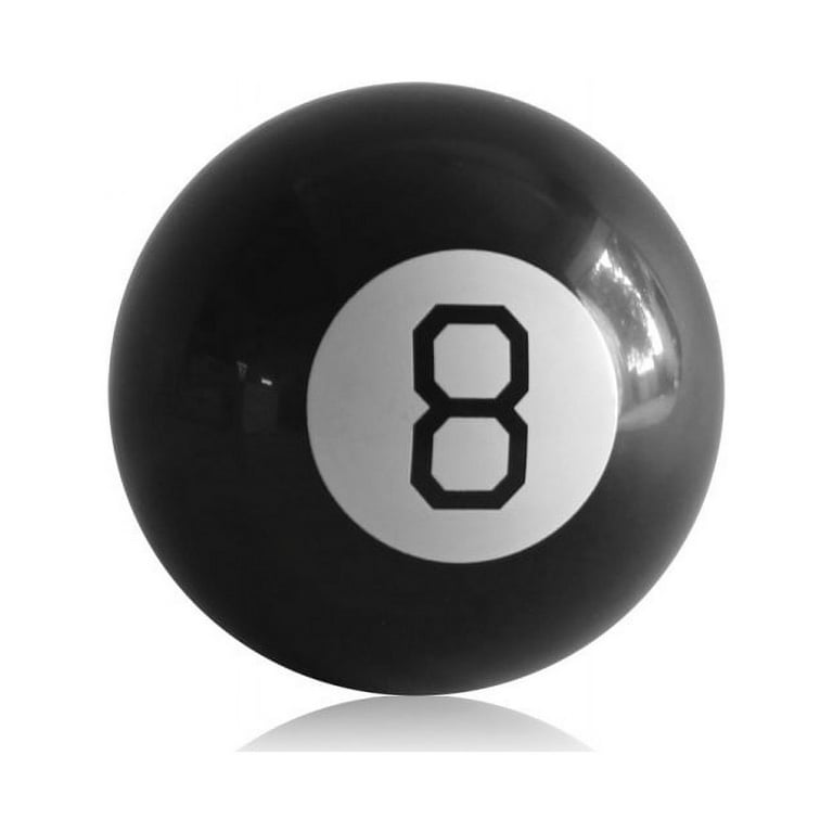 Magic 8 Ball Decisões, Número preto 8 Round Fortune Teller festa temática  mostrar adereços, Dúvidas Brinquedo Bola Respostas para Festas Sritob