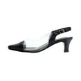 thumbnail image 3 of FLORAL Zora Women Wide Width Evening Dress Slingback Shoes BLACK 5, 3 of 6