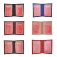thumbnail image 2 of Slim Thin Leather Credit Card ID Mini Wallet Holder Bifold Driver's License Safe NEW COLORS 1515C, 2 of 25