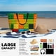 thumbnail image 5 of Disketp Colorful Building Blocks Bolsa de Playa de Gran Capacidad, Bolso Impermeable y a Prueba de Arena para Mujer, Ideal para Playa, Piscina y Natación, 5 of 7