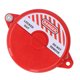 thumbnail image 1 of Dispositivo De Bloqueo De Válvula, Fácil Instalación Colores Brillantes Cerradura De Puerta De Seguridad Liviana Rojo Para Varilla De Válvula De 64-127 Mm De Diámetro, 1 of 7