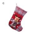 thumbnail image 2 of Vnanda Christmas Stocking Classic Red & Black Buffalo Plaid Stockings for Family Holiday Christmas Party Decorations, 2 of 8