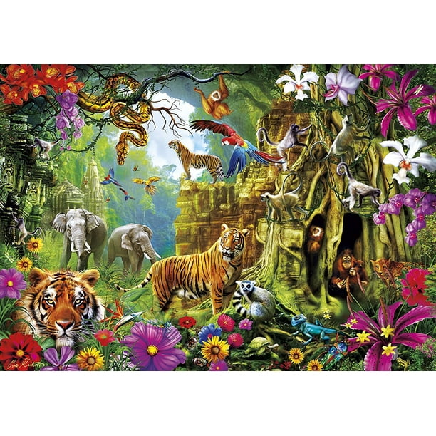 - Amazing Nature Collection - Jungle Discovery - 500 Piece ...