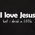 thumbnail image 3 of CafePress - I Love Jesus But I Drink A Little T Shirt - Men's Classic Graphic Cotton T-Shirt, 3 of 4