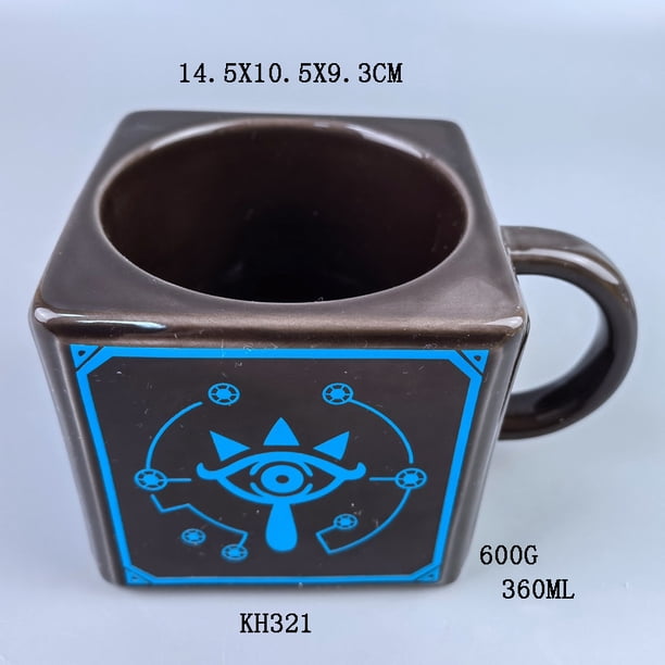 Minecraft juego periférico Mario taza Zelda taza de agua cuadrada taza TNT coolie de doble capa