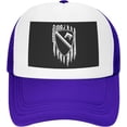 thumbnail image 2 of American Flag US Army 1st Cavalry Mesh Back Trucker Cap Baseball Cap, 2 of 8