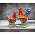 thumbnail image 2 of Mini Rainbow Rooster Salt and Pepper Shakers Ceramic, 2 of 3