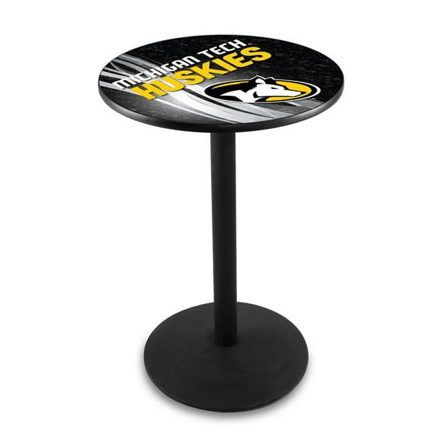 Holland Bar Stool L214B3628MITech-D2 36 in. Michigan Tech Huskies Pub Table with 28 in. Top