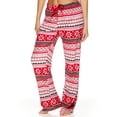 thumbnail image 2 of VIP Women's and Women's Plus Size Plush Sleep Pajama Pants, Sizes S-3X, 2 of 4