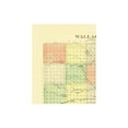 thumbnail image 3 of Historic County Map - Wallace County Kansas - Everts 1887 - 23 x 28.69 - Vintage Wall Art, 3 of 5