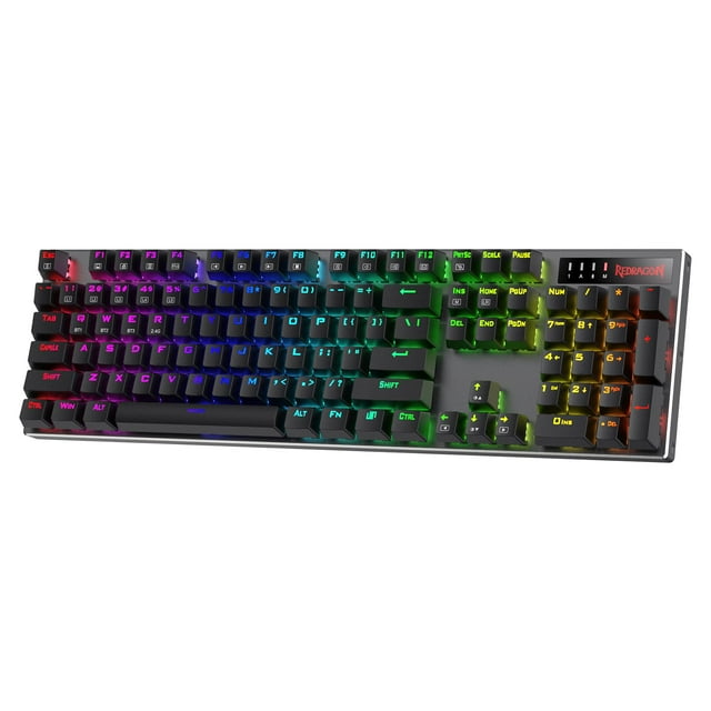 Teclado inalámbrico RGB para juegos Redragon K556 PRO actualizado