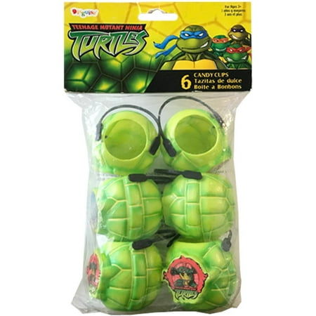 Teenage Mutant Ninja Turtles Mini Candy Buckets / Favors (6ct)
