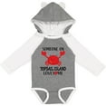 thumbnail image 3 of Inktastic Someone on Topsail Island Loves Me Boys or Girls Long Sleeve Baby Bodysuit, 3 of 5