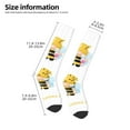thumbnail image 2 of Sikiie Gnomes Honey Bee Knee Socks, High Socks Long Stretchy Sock Women Knee High Stocking, Long Socks for Women, 2 of 6
