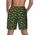 thumbnail image 2 of Lsque Mens Swim Trunks Cartoon Fox 1 Pattern - Bathing Suit Compression Liner - Beach Swim Shorts Swimwear - (S-3XL) - Stretch Quick Dry -3X-Large, 2 of 9