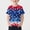 D Multicolor, variant on ITSAME Independence Day T-Shirt for Boys, Crewneck USA Print Short Sleeve Summer Fashion Casual Patriotic Tee Multicolor Size 7-8T