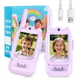 thumbnail image 1 of Walkie Talkies Vilicert para niños y niñas de 3 a 12 años con cámara, 1 of 9