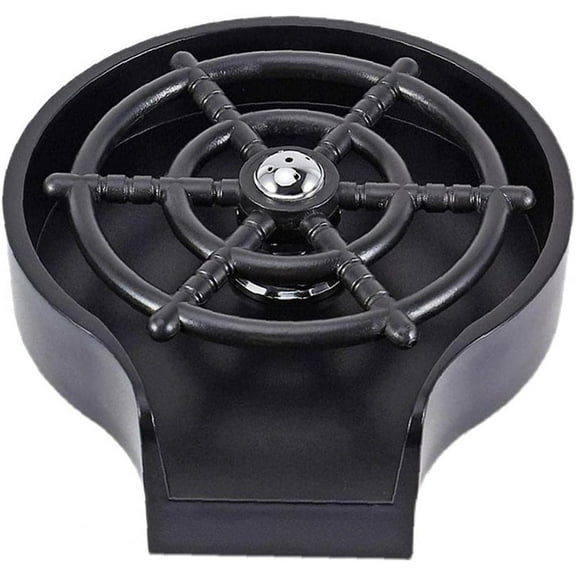 Multi-Angle Spray Jets Cup Washer, Wide Application Baby Bottle Cleaner, Quick Cleaning Glass Rinser for Home Kitchens Bars Cafes Milk Tea Stores Hotels, Easy Installation