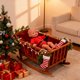 thumbnail image 4 of Conjunto de vestido navideño para muñecas de 45 cm | Disfraz navideño rojo con accesorios | Apto para muñecas de 43 cm | Material elástico para vestirlo fácilmente | Regalo perfecto para niñas de, 4 of 5