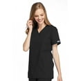 thumbnail image 3 of Cherokee Workwear Women's Scrubs Top Mock Wrap Tunic 4801, 3 of 5