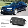 thumbnail image 4 of Remote Car, Key Fob Car Key Fob Case Remote Flip Shell Car Cover, 3 Button For Key Car, 4 of 8