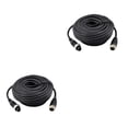 thumbnail image 2 of Maytalsory Sturdy 4Pin Video Extension Cable Wire for Bus Truck Reversing Rear View Camera Black 5M 2Set, 2 of 6