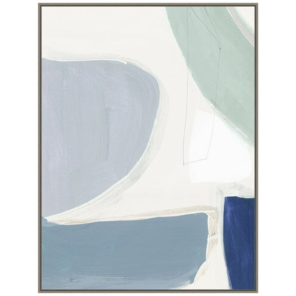 Amanti Art Echoing Summers End Framed Canvas Wall Art Print