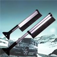 thumbnail image 3 of Nieve 2 En 1, Rascador De Hielo Extensible, Removedor De Nieve De Aluminio, Pala De Nieve Multifuncional, Herramienta Única Para Deshielo Para Coche De Invierno Al Aire Libre Guardurnaity OD005151-00, 3 of 7