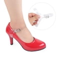thumbnail image 3 of 2 Pair Invisible Shoe Straps Ankle for Holding Loose High Heels Dancing Shoes, 3 of 9