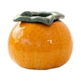 thumbnail image 3 of simhoa Flower Pot Ceramic Orange Shape Container for Indoor Decoration Home Balcony Small, 3 of 8