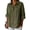 Green, variant on Relaxed Button Up Top For With Casual Breathable Everyday Wear Lightweight Comfort Womens Workout Shirts