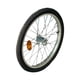 thumbnail image 2 of Reemplazo de la rueda del remolque Gran tracción reemplazable Instalación fácil Soporte de bicicletas Bicicletas Componente del remolque del remolque 20 pulgadas, 2 of 8