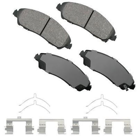 Akebono Brake Corporation ACT1280, Proact Ultra-Premium Bra Ke Pads - Front