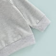 thumbnail image 5 of Zuwimk Boys And Girls 2-Piece Solid Color Hoodie Jogger Set, Athletic Outfits Elastic Waistband, Big Boy Girls Toddler Activewear(T075-Grey), 5 of 9