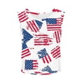 thumbnail image 4 of cocolona Patriotic Shirts for Women 4th of July Summer Sleeveless Crop Gym Yoga Workout Tank Tops, 4 of 7