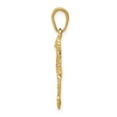 thumbnail image 2 of Auriga Fine Jewelry 14K Yellow Gold Seahorse Pendant for Women (L-26 mm,W-9 mm), 2 of 5