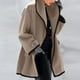 thumbnail image 1 of Pntutb moda mujer cálido abrigo de imitación cárdigan invierno sólido manga larga prendas de vestir exteriores Pntutb Pntutb-2056, 1 of 5