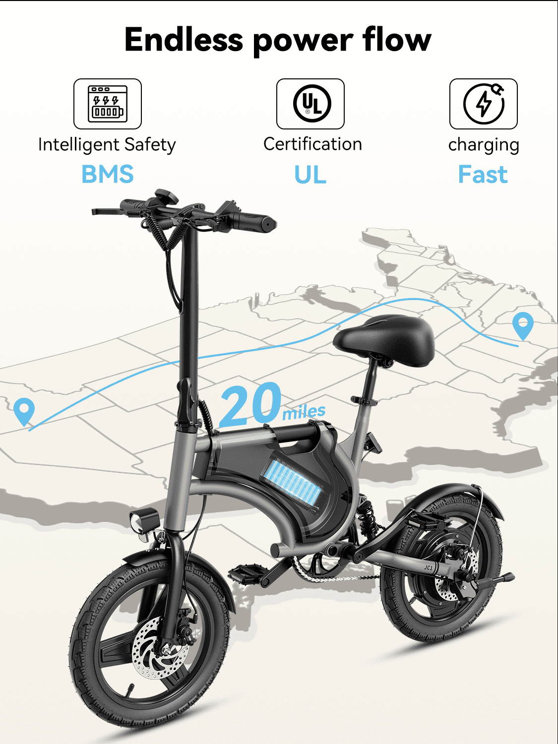 Jasion JC1 Electric Bike, 14