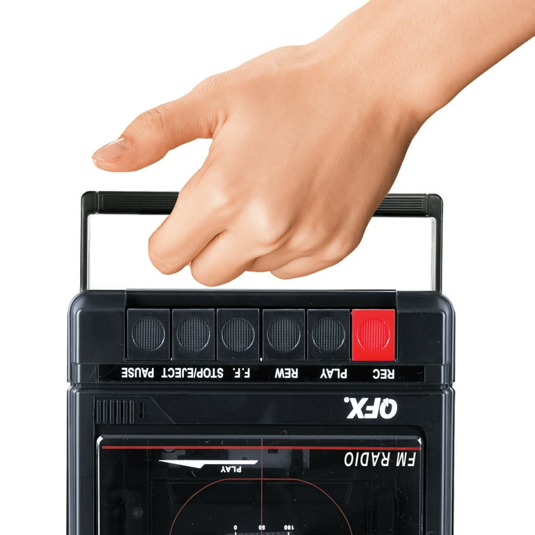 Bluetooth対応 カセットプレイヤー　QFX RETRO SHOEBOX QFX RETRO SHOEBOX - Bluetooth対応 – ODD TAPE