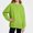 Green, variant on HAOTAGS Sweatshirts for Girls (3-15) Long Sleeve Casual Cotton Pullover Tops Hot Pink Size 8