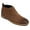 Brown, variant on CMR CHAMARIPA Height Increasing Chelsea Boots Black Leather Tall Men Shoes High Heel Boots For Men 7CM / 2.76 Inches