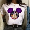 thumbnail image 3 of Camiseta de dibujos animados de Disney para mujer, ropa informal de manga corta, transpirable, con estampado de villanos y reina, para verano, 3 of 5