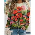 thumbnail image 2 of Sudadera con capucha floral para mujer, sudaderas con capucha kawaii a la moda para mujer, sudaderas con capucha de plantas y flores, abrigos con capucha de primavera, blusas para niña Y2k, 2 of 5