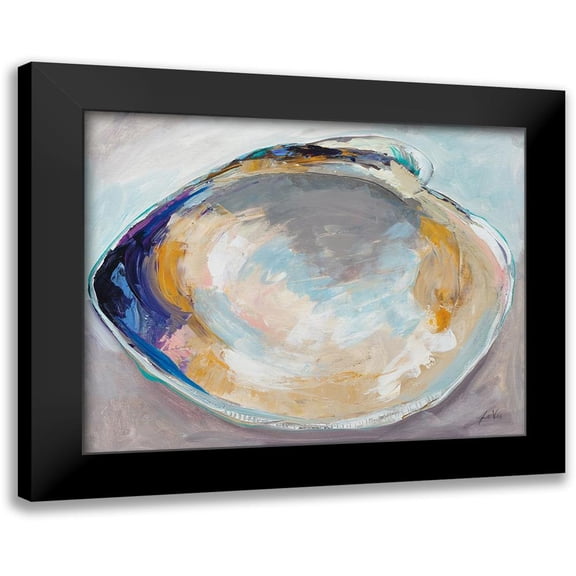Vertentes, Jeanette 14x12 Black Modern Framed Museum Art Print Titled - Open Quahog I